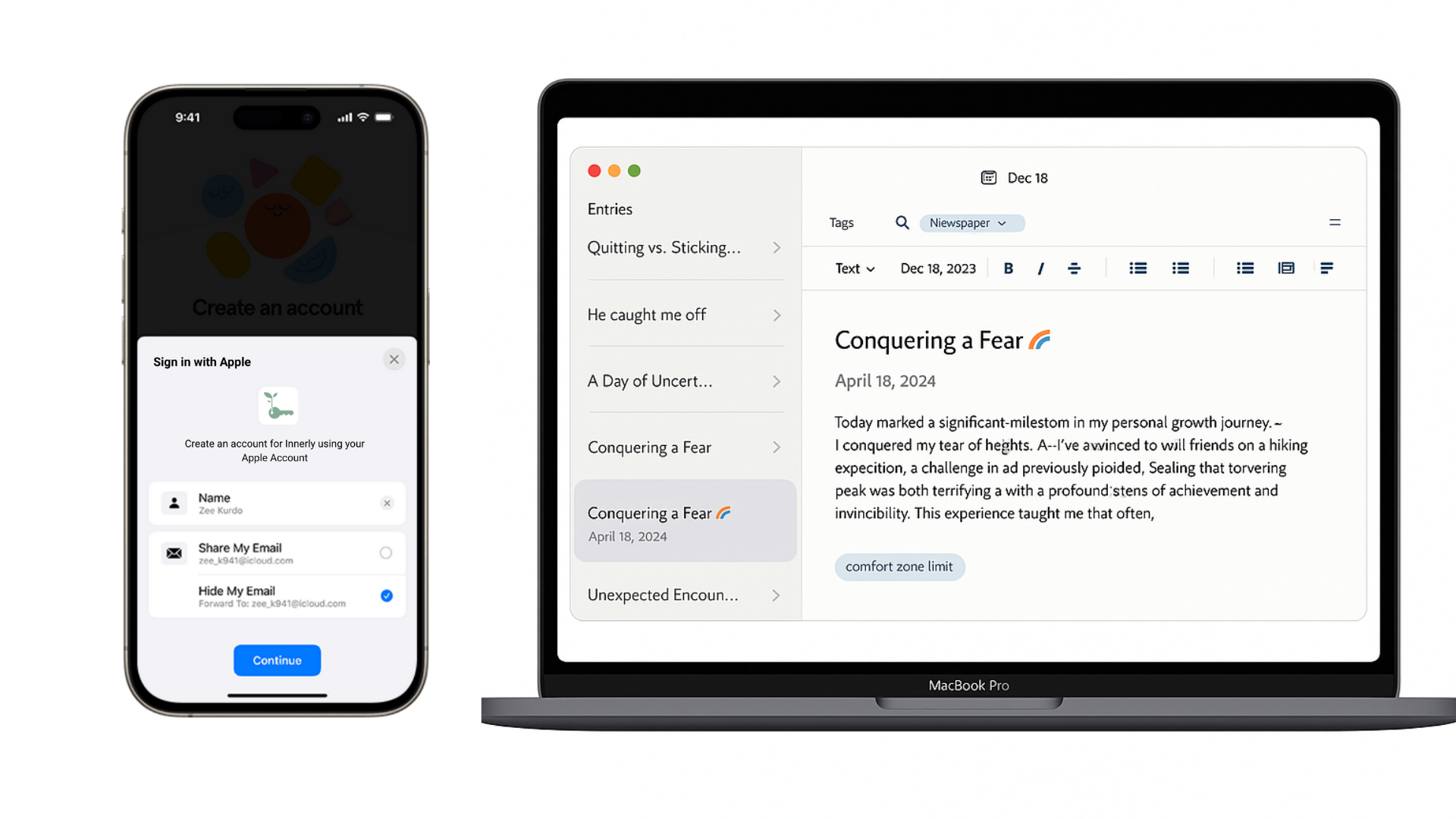 Sync across all your devices